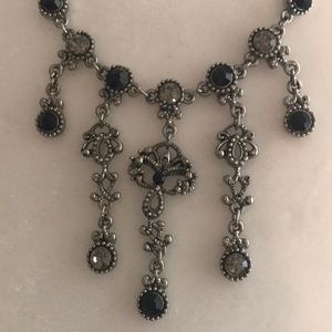 Silver/Black Necklace